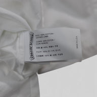 Chrome Hearts Cross Patch Button Up in White