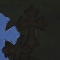 Chrome Hearts Cross Patch Chino Pants in Navy