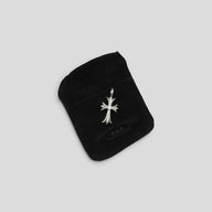 Chrome Hearts Diamond Embellished Tiny Cross Pendant