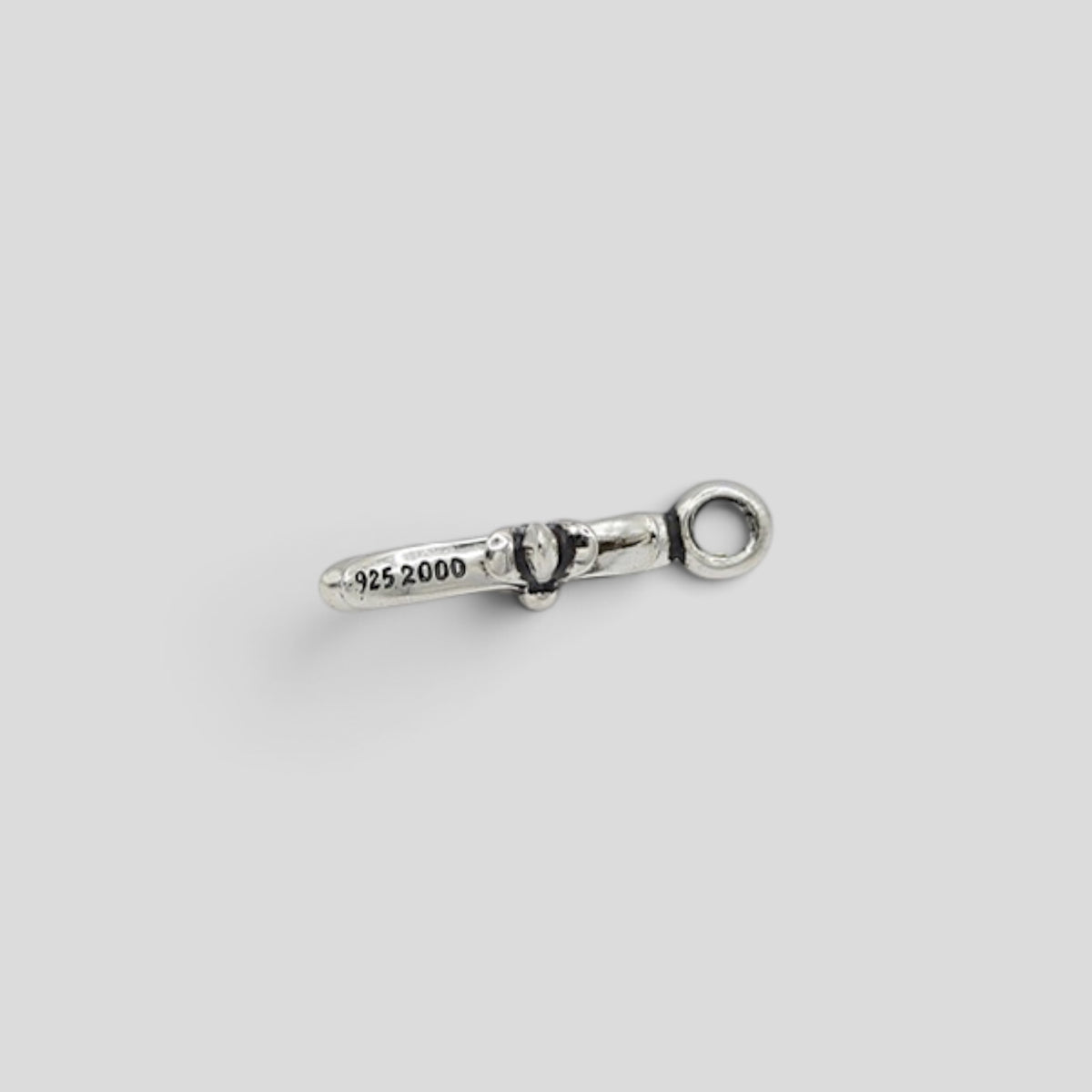 Chrome Hearts Diamond Embellished Tiny Cross Pendant