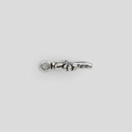Chrome Hearts Diamond Embellished Tiny Cross Pendant
