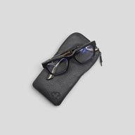 Chrome Hearts Diamond Embellished Vagillionaire II Glasses in Black/Gold
