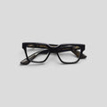 Chrome Hearts Diamond Embellished Vagillionaire II Glasses in Black/Gold