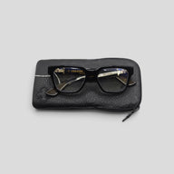 Chrome Hearts Diamond Embellished Vagillionaire II Glasses in Black/Gold