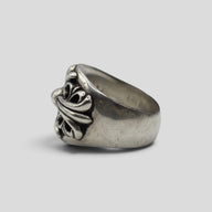 Chrome Hearts Floral Cross Ring