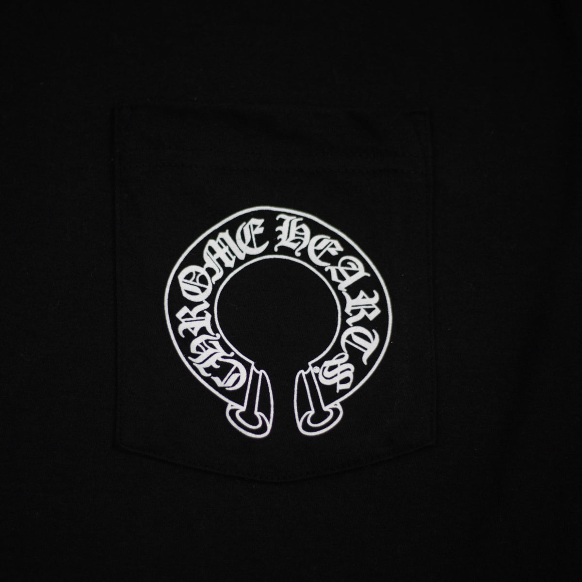 Chrome Hearts Floral Long Sleeve Tee in Black