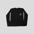 Chrome Hearts Floral Sleeve Horseshoe Long Sleeve