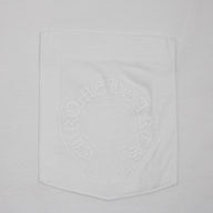 Chrome Hearts Floral Sleeve Long Sleeve Tee in White