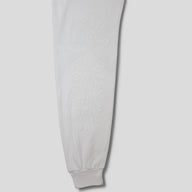 Chrome Hearts Floral Sleeve Long Sleeve Tee in White
