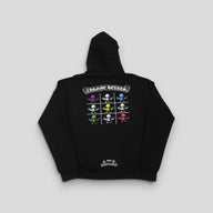 Chrome Hearts Foti Logo Zip Up in Black
