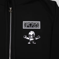 Chrome Hearts Foti Logo Zip Up in Black