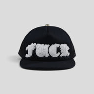Chrome Hearts Fuck Patch Hat in Black