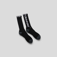 Chrome Hearts Fuck You Socks in Black/White