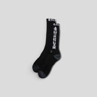 Chrome Hearts Fuck You Socks in Black/White