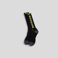 Chrome Hearts Fuck You Socks in Black/Yellow