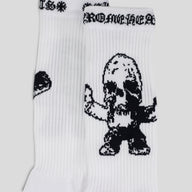 Chrome Hearts Haris Teeter Socks in White
