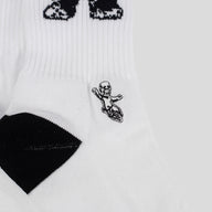 Chrome Hearts Haris Teeter Socks in White