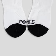 Chrome Hearts Haris Teeter Socks in White