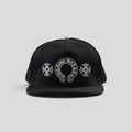 Chrome Hearts Horseshoe Logo Hat in Black