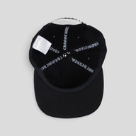 Chrome Hearts Horseshoe Logo Hat in Black