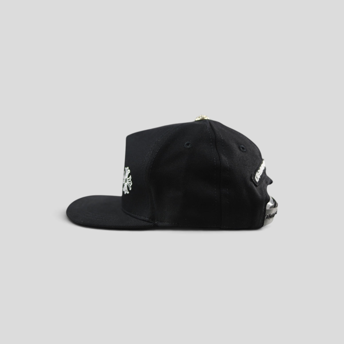 Chrome Hearts Horseshoe Logo Hat in Black