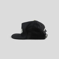 Chrome Hearts Horseshoe Logo Hat in Black