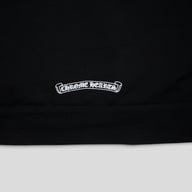 Chrome Hearts Horseshoe Logo Zip Up Hoodie in Black