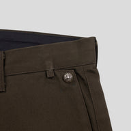 Chrome Hearts Leopard Cross Patch Chinos in Brown