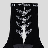 Chrome Hearts Mahalia Socks in Black
