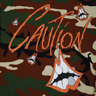 Chrome Hearts Matt Boy Caution Crewneck in Camo