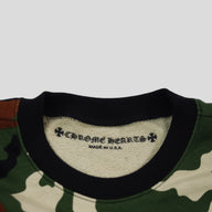 Chrome Hearts Matt Boy Caution Crewneck in Camo