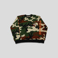 Chrome Hearts Matt Boy Caution Crewneck in Camo