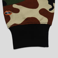 Chrome Hearts Matt Boy Caution Crewneck in Camo