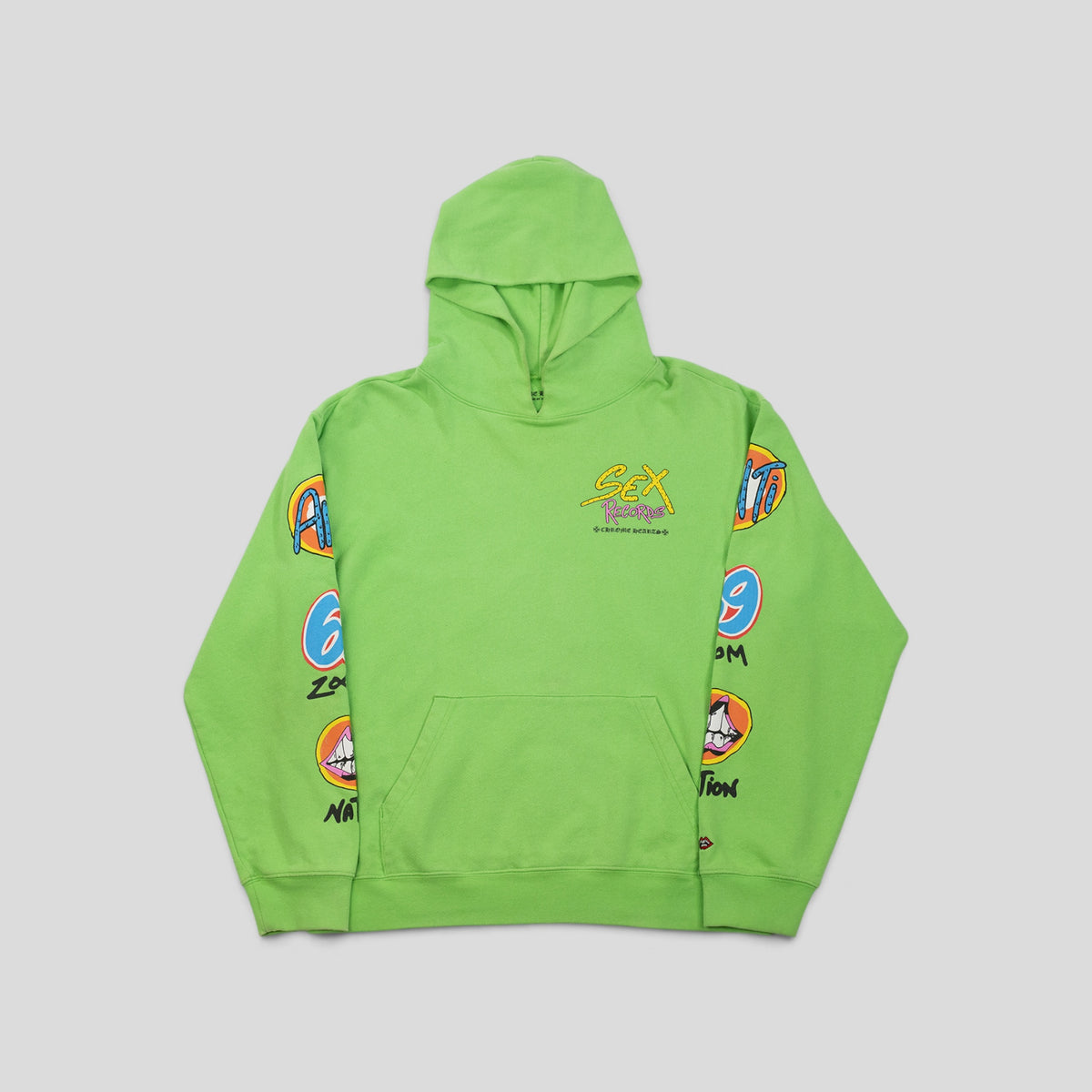 Chrome Hearts Matty Boy Sex Records Hoodie in Green