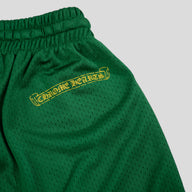Chrome Hearts Mesh Shorts in Green