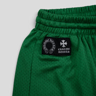 Chrome Hearts Mesh Shorts in Green