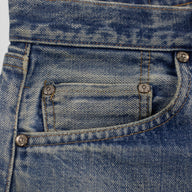 Chrome Hearts Multicolor Cross Patch Jeans