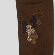 Chrome Hearts NY Fashion Week Jeans in Brown