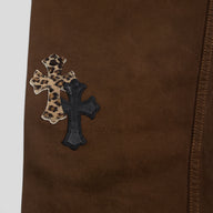 Chrome Hearts NY Fashion Week Jeans in Brown