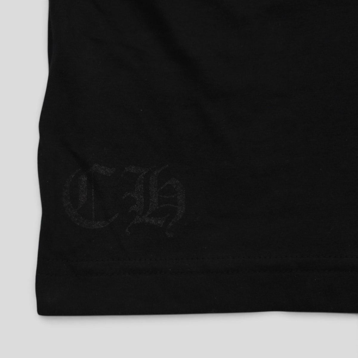 Chrome Hearts Neck Logo Pocket Tee in Black