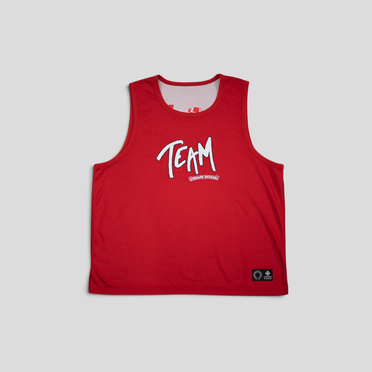Chrome Hearts Reversible Mesh Team 99 Jersey in Red