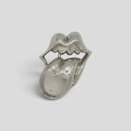 Chrome Hearts Rolling Stone Belt Buckle in Silver