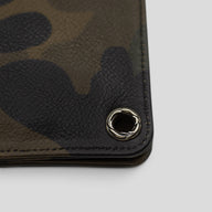 Chrome Hearts Star Snap Camouflage Bifold Wallet