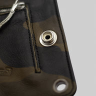 Chrome Hearts Star Snap Camouflage Bifold Wallet