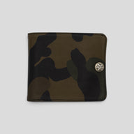 Chrome Hearts Star Snap Camouflage Bifold Wallet