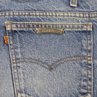 Chrome Hearts Stencil Jeans in Light Wash