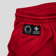 Chrome Hearts Team 99 Mesh Shorts in Red