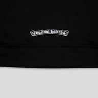 Chrome Hearts Thermal Lined Floral Zip Up Hoodie in Black