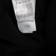 Chrome Hearts Thermal Lined Floral Zip Up Hoodie in Black