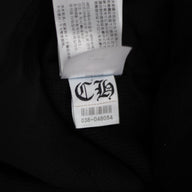 Chrome Hearts Thermal Lined Floral Zip Up Hoodie in Black